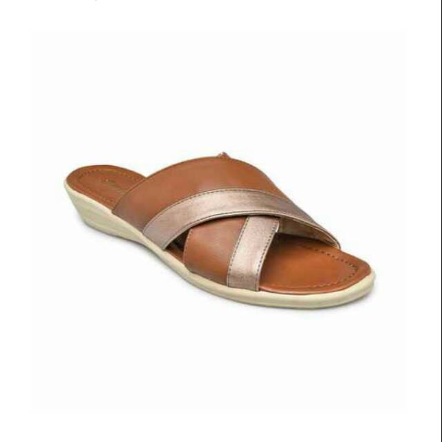 BATA Sandal Renza Wanita - (Brown, Black)