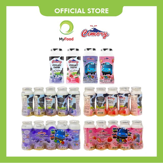 

Cimory Yoghurt 70 ml (1 Banded 1 Rasa) TAYO/ YOLITE/1 BANDED ISI 5