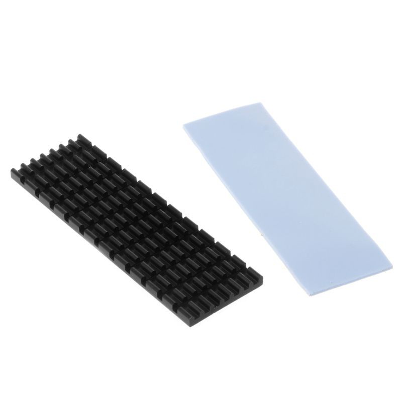 Btsg Heatsink Pendingin Radiator M.2 Ngff M.2 Ngff 2280 Pci-E Nvme Ssd Warna Hitam