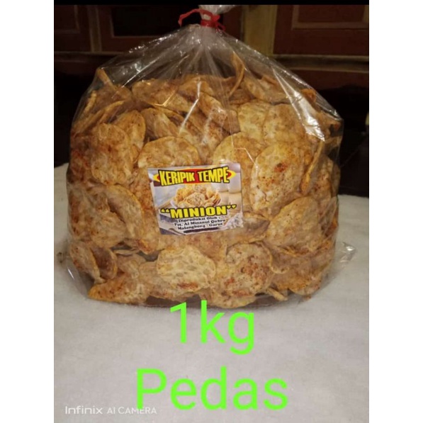 

KERIPIK TEMPE TAPIOKA 1KG