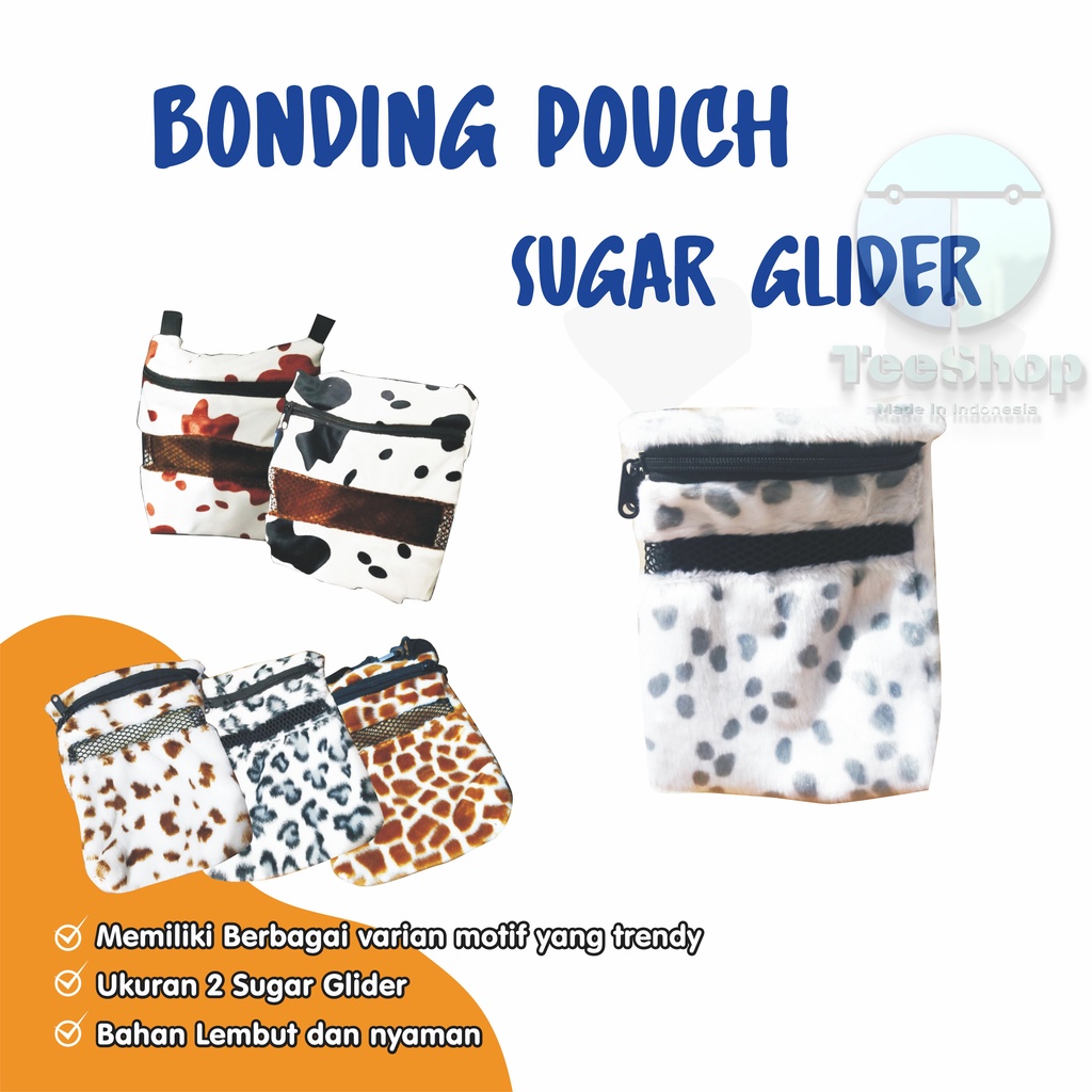 Bonding Pouch Sugar Glider SG SugarGlider berkualitas bagus dan rapi