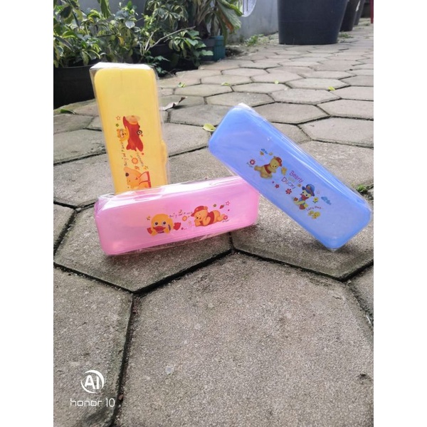 Kotak Pensil / Pensil Case /Tempat Pensil Souvenir Ulang Tahun Anak Kotak Makan Sun Life