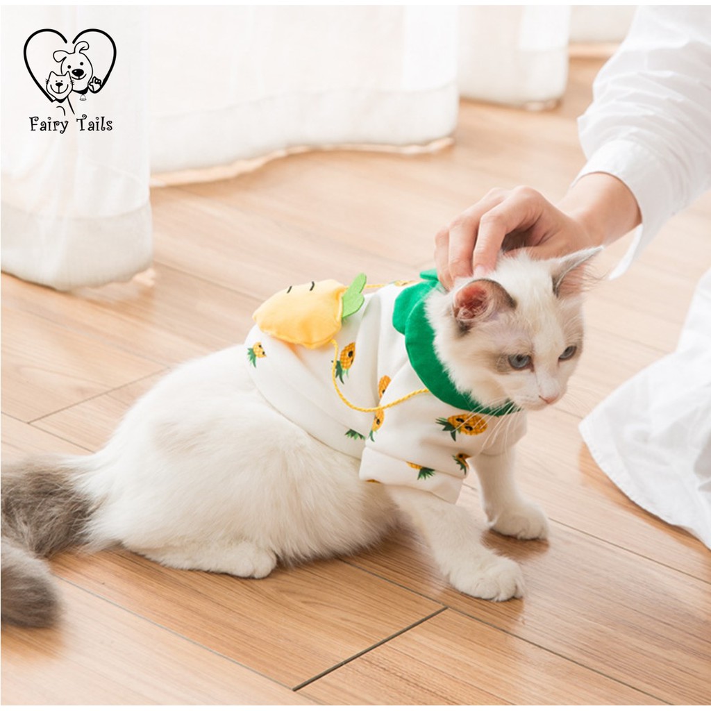 Baju Kaos Anjing Kucing dengan Tas Selempang Wortel | Pet Shirt with Carrot Bag