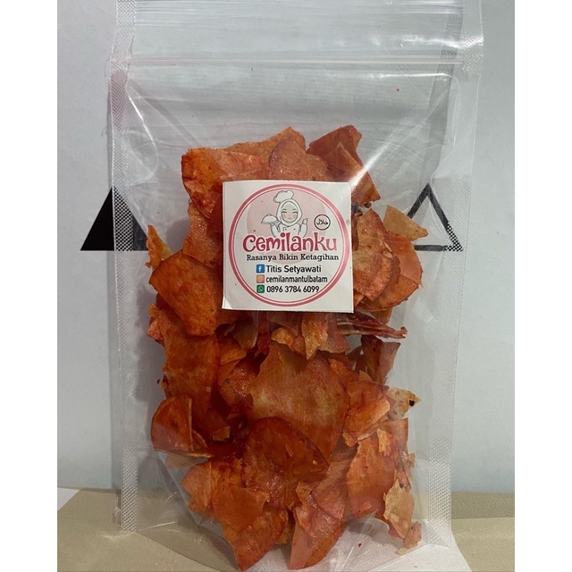 

keripik pedas balado