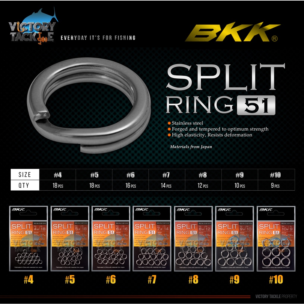 SPLIT RING PANCING Split Ring BKK SPLIT RING-51