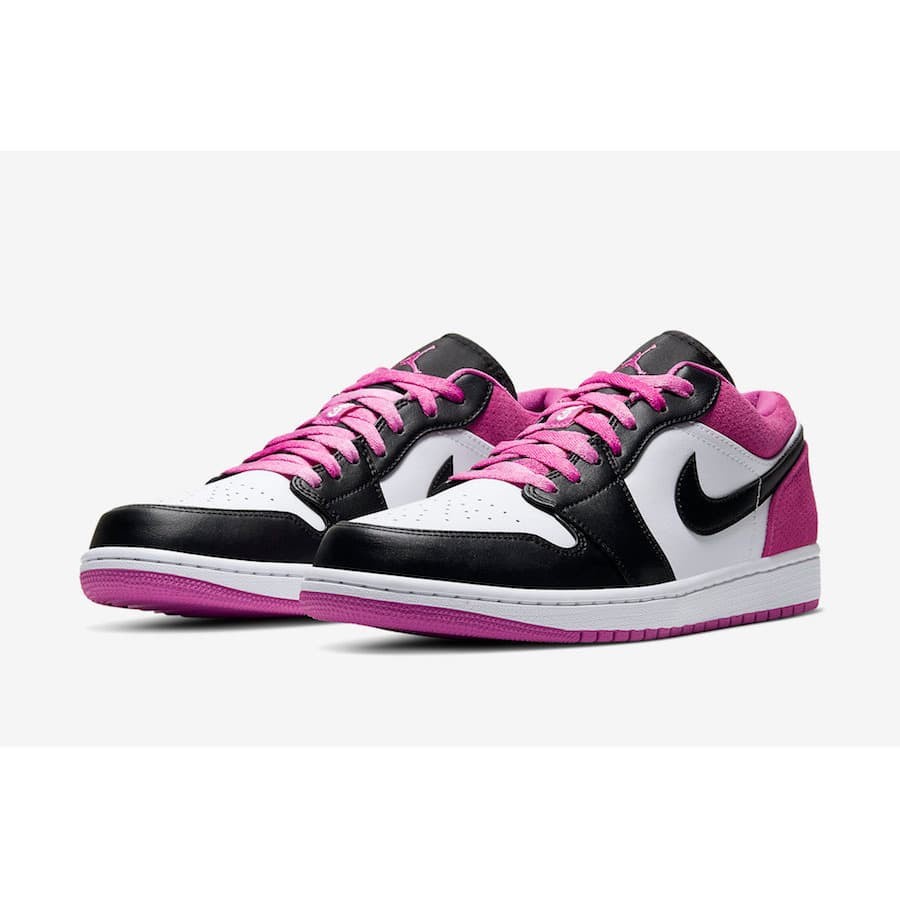 Original 100% Air Jordan 1 Low SE Fuchsia Magenta CK3022-005 US 12 46