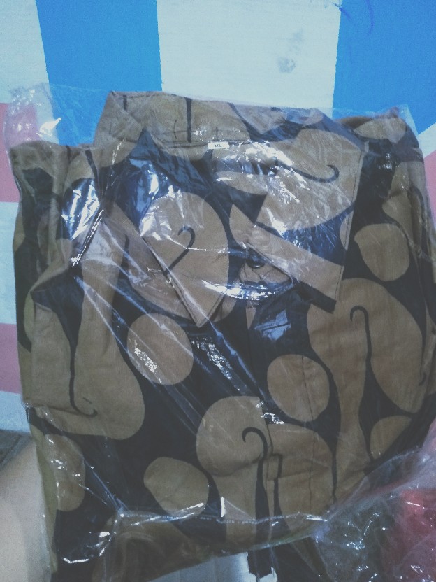 Kemeja Batik Lengan Panjang || Batik Soft || Batik Atasan || Bswart Hrb 026 || Batik Sogan