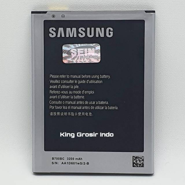 Baterai Samsung I9200 / Mega 6.3 Original OEM B700BC Battery