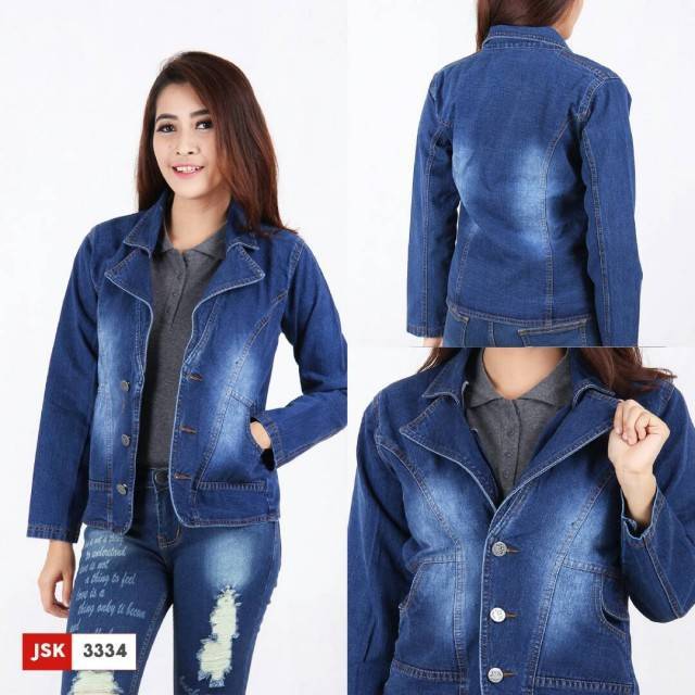 Jaket jeans ORIGINAL PRODUCT JSK JEANS IMPORT( 2 varian)