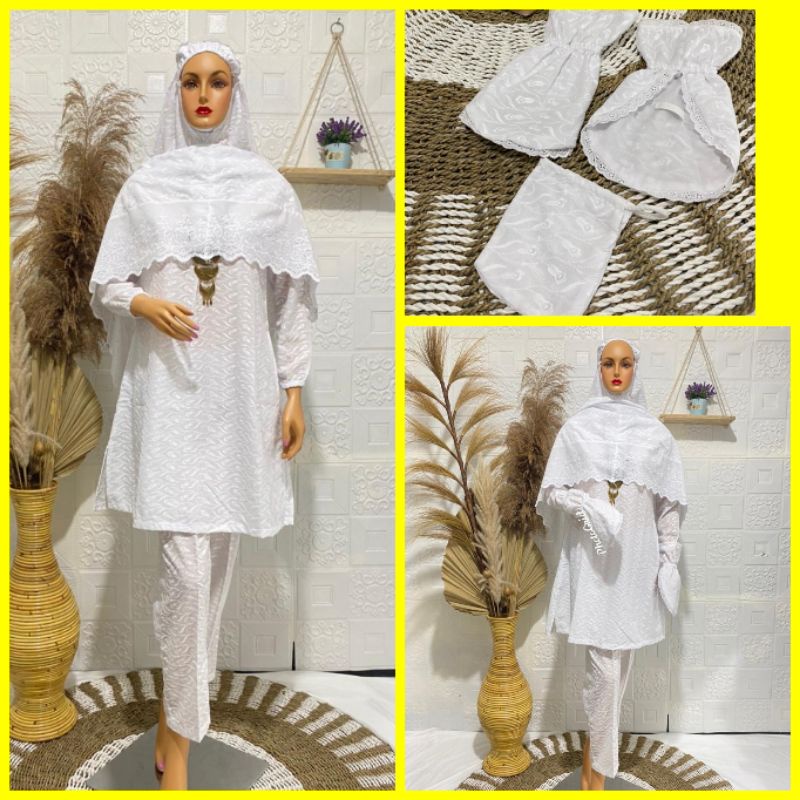 BAJU IHROM SETELAN JEPANG KOMPLIT WANITA AULIA BY HARIS