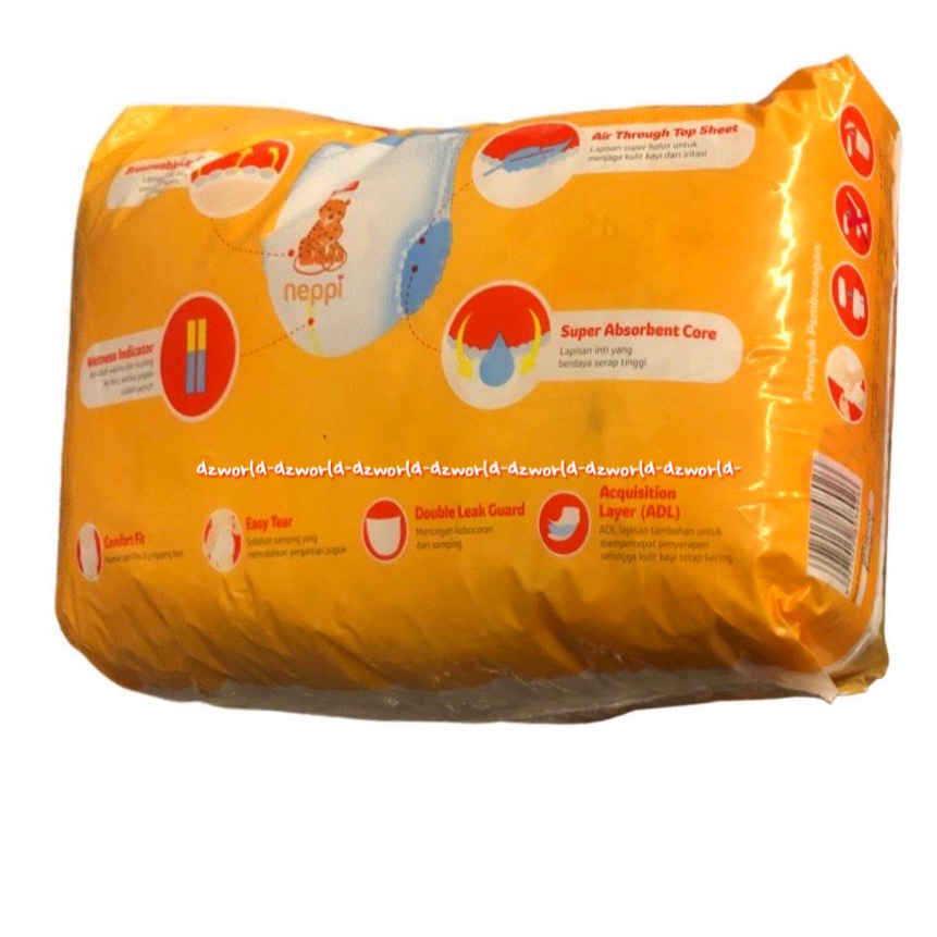 Neppi Premium Diapers Pants L26 Popok Celana Nepi Untuk Bayi Anak Large L 26 Neppy Diaper Pant Napi