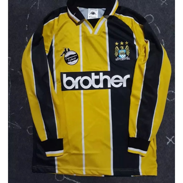 JERSEY MANCHESTER CITY 1997 1998 1996 MANCITY 97 98 96 RETRO 1999 ls longsleeve panjang Blokecore sk