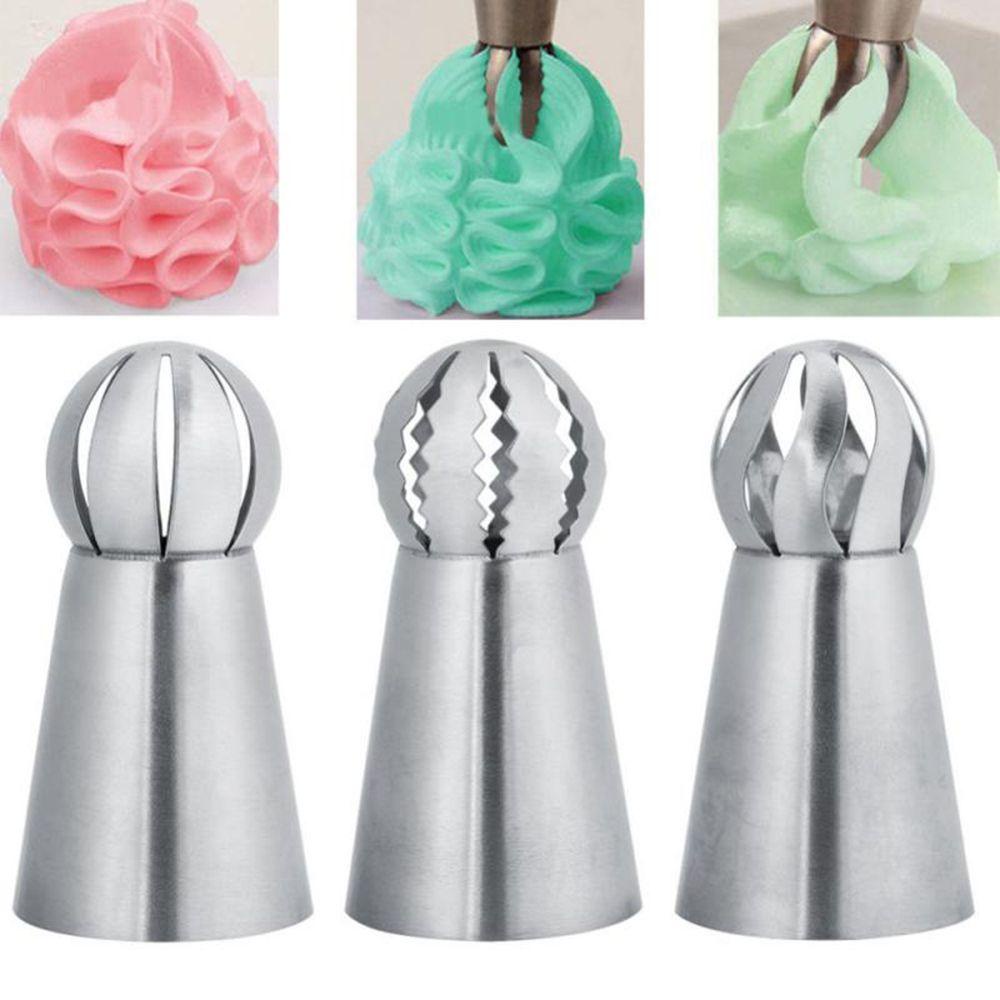 Solighter Flower Frosting Tip Party Cupcake Bunga Mawar Cream Pastry Kue Dekorasi Tips Icing Piping Nozel