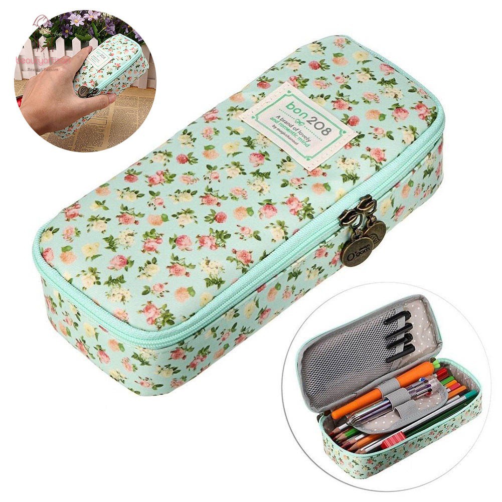 

Murah Tempat Pensil Multifungsi Motif Bunga Kapasitas Besar