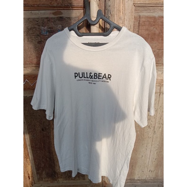 Kaos Preloved Pull&Bear Original 100%