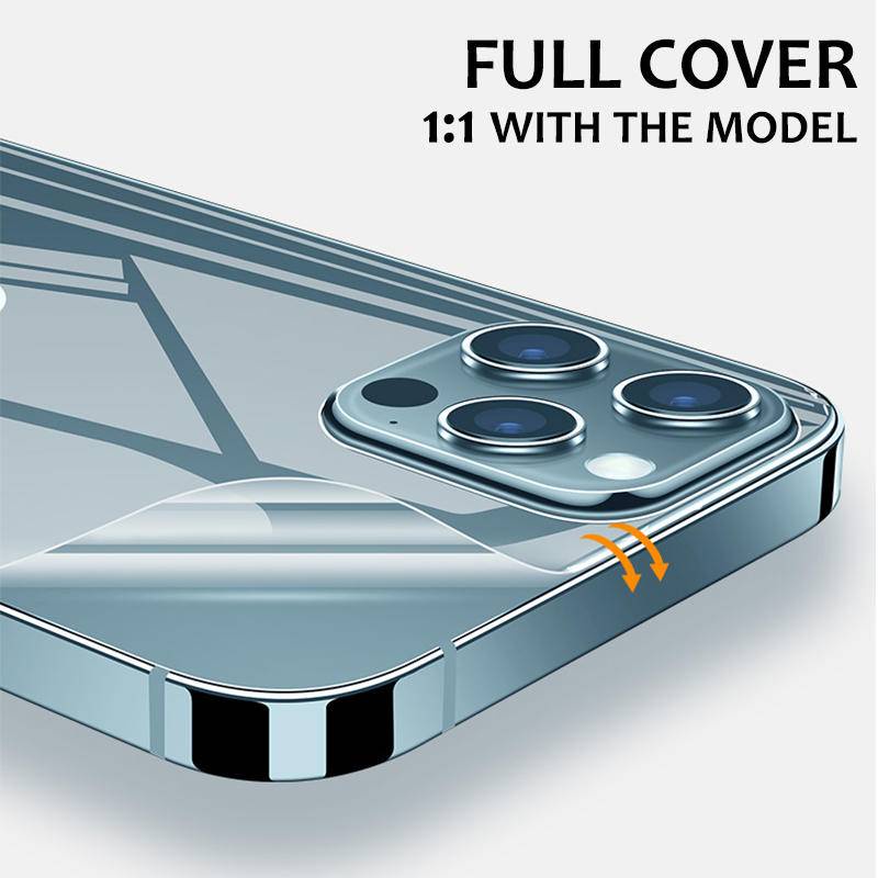 Film Hydrogel Pelindung Layar Depan Belakang Untuk iPhone 13 12 11 Pro Max Mini X XR XS Max 7 8 6 6s Plus SE 2020 2022
