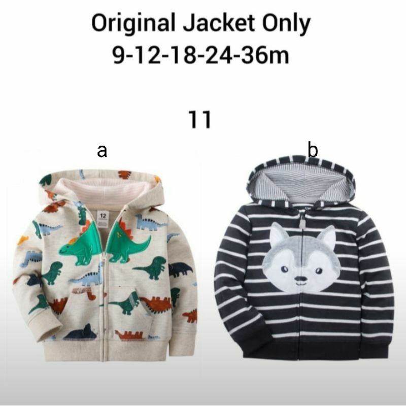 Jaket bayi/ Jaket bayi lucu/ Jaket baby import