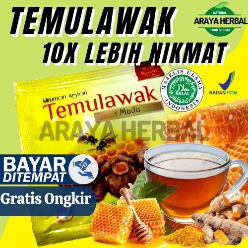 

Temulawak Original Bubuk Minuman Herbal / Jamu Madura Madu Kondang Food