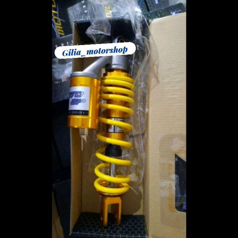 Shock Belakang Tabung Atas 310/300mm MotoGP ShockBreaker Tabung Atas Matic Mio Beat Scoopy Vario 110