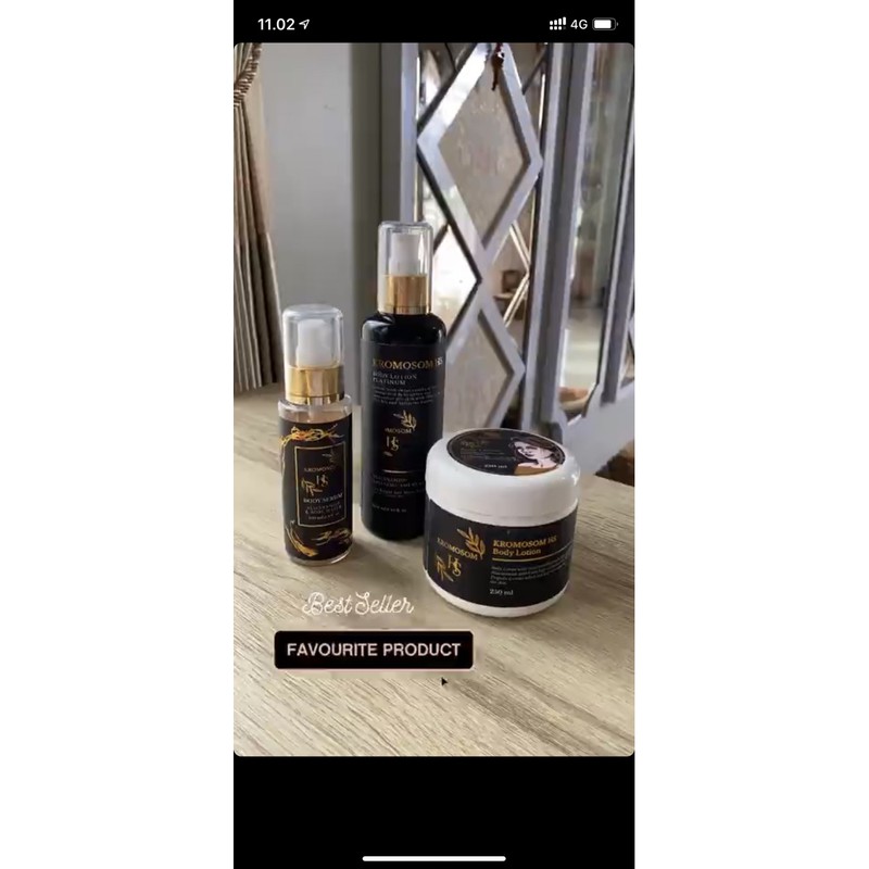 paket hemat hb kromosom 250 grm + serum 100 ml + hb platinum 250 grm