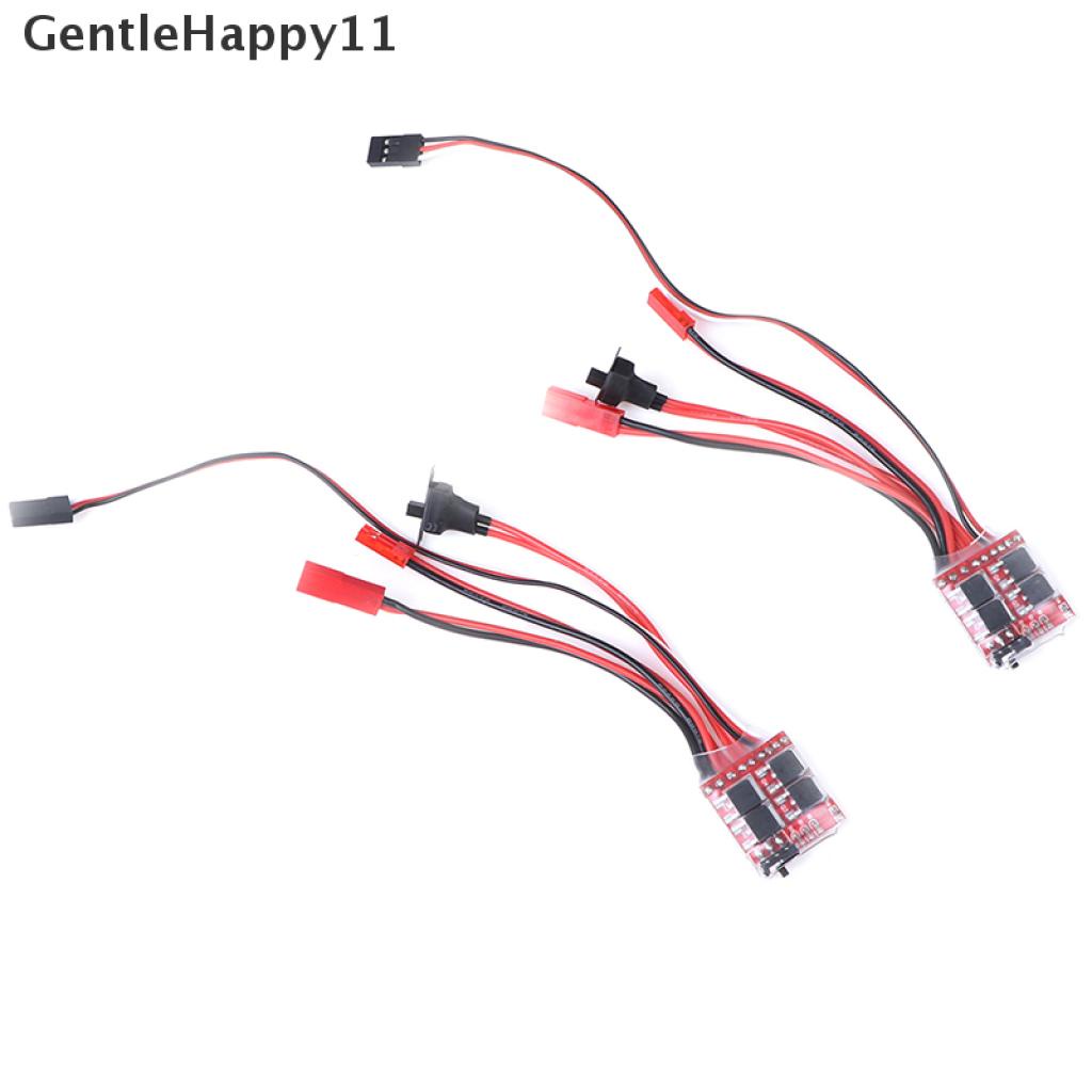 Gentlehappy 20A ESC 30A ESC Motor Speed RC ESC 2KHz Maju Mundur Sikat Rem