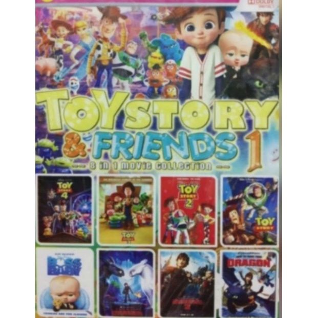 kaset film TOY STORY & FRIENDS 1
