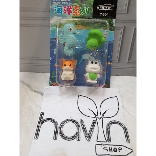 penghapus hewan/stip animal/hapusan lucu-T