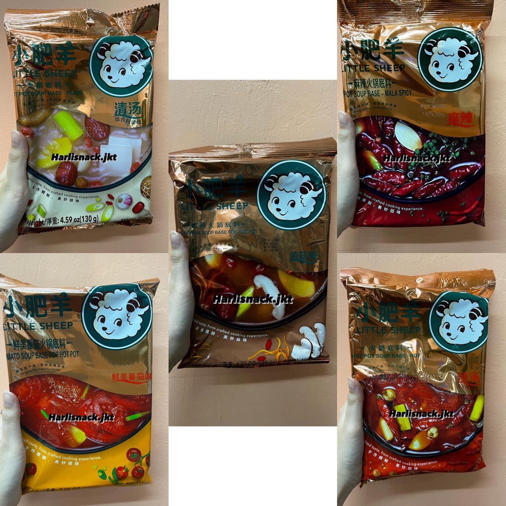 

LITTLE SHEEP CLEAR PLAIN SOUP / MUSHROOM SOUP / TOMATO SOUP / SPICY SOUP / MALA SPICY-HOTPOT CHINESE