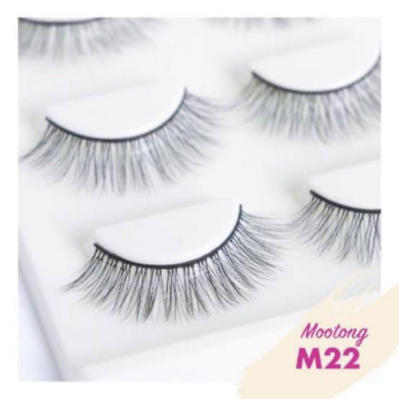 Mootong False Eyelashes - M22 (3 Pairs)