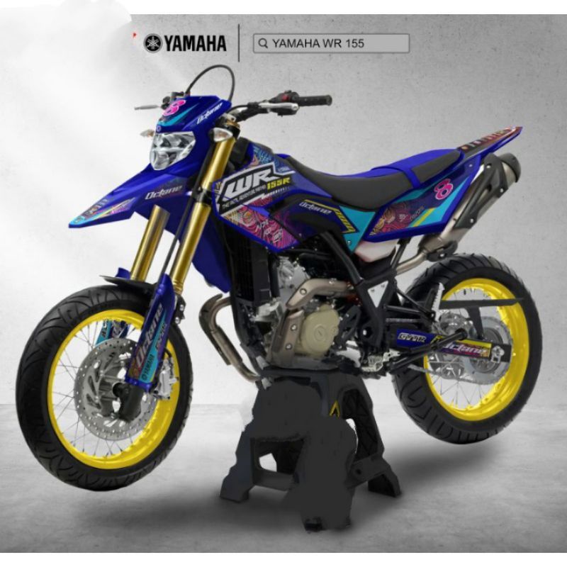 Decal sticker wr 155 fullbody - sticker variasi yamaha wr 155 full body