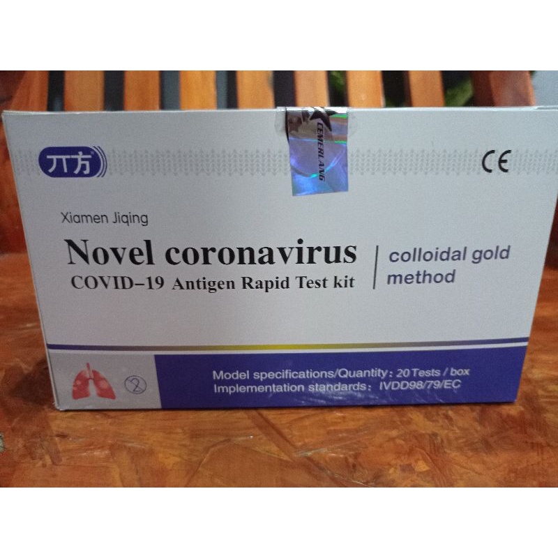 Saliva Antigen Test / Alat Test Swap Air Liur