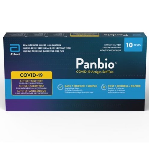 Abbott Panbio™ Korea COVID-19 Antigen Self-Test (Nasal) 10 Tests Pack Singapore