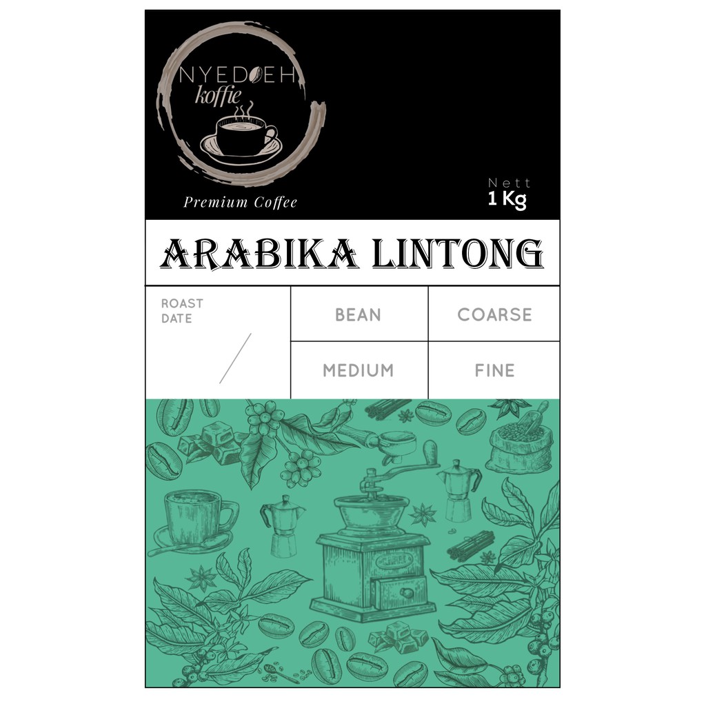

KOPI ARABIKA LINTONG TOLU BATAK 1 KG KILO ARABICA