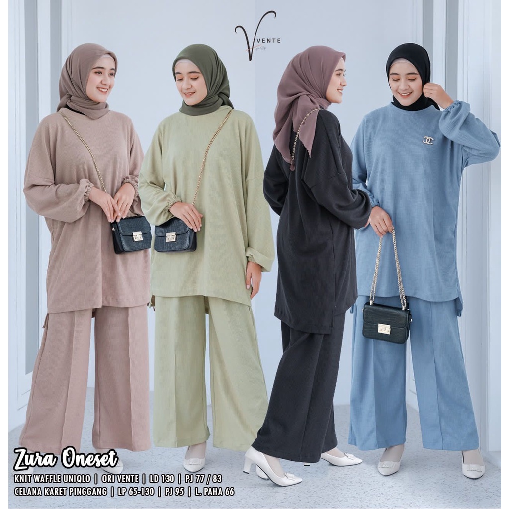 Zura Oneset Knit Waffel Uniqlo By Vente Daily Jumbo LD 130