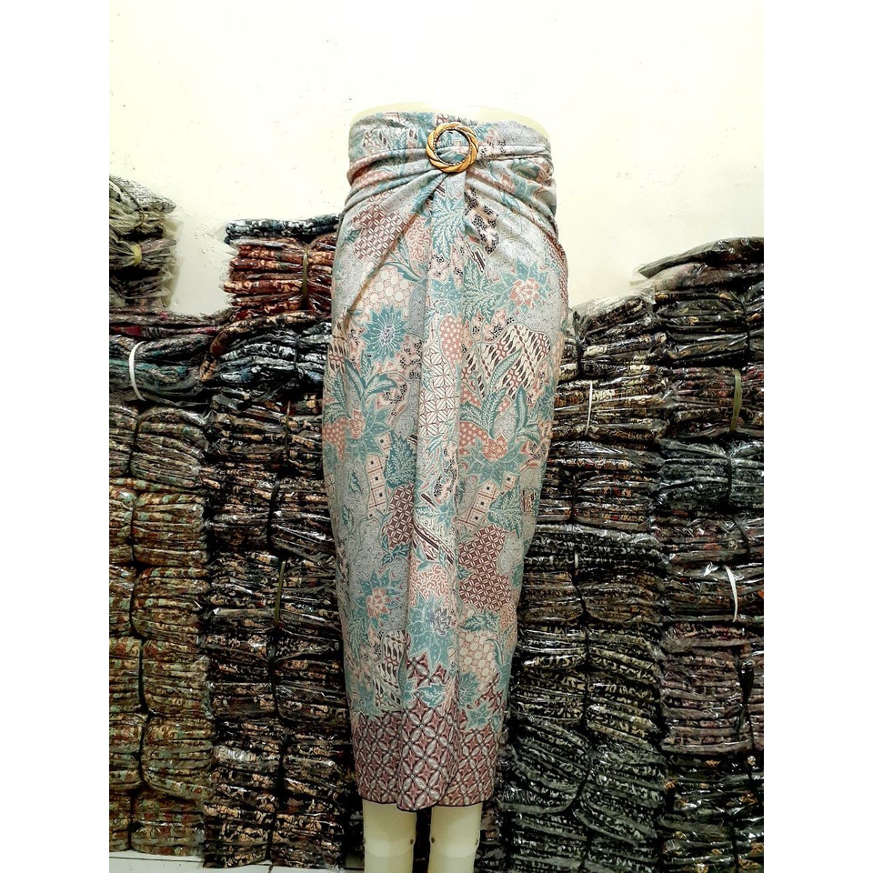 ROK LILIT INSTAN JEIVA REMPEL MAXI BATIK WANITA / ROK BAWAHAN KEBAYA / ROK LILIT BATIK WANITA-mojang baru soft