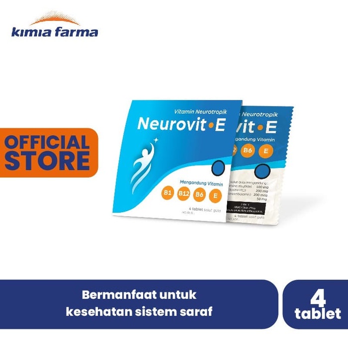 TERLARIS Neurovit E Supplement Strip isi 4