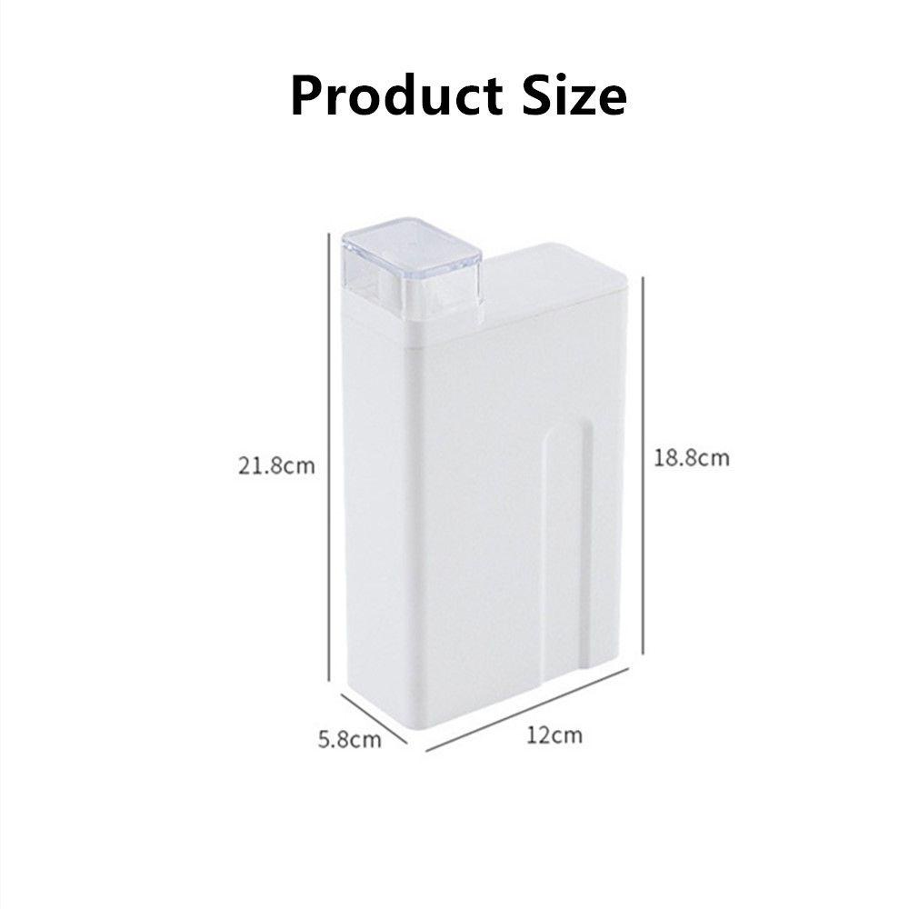 Preva Botol Deterjen Laundry Perlengkapan Kamar Mandi Softener Putih Dispenser Shampo Isi Ulang
