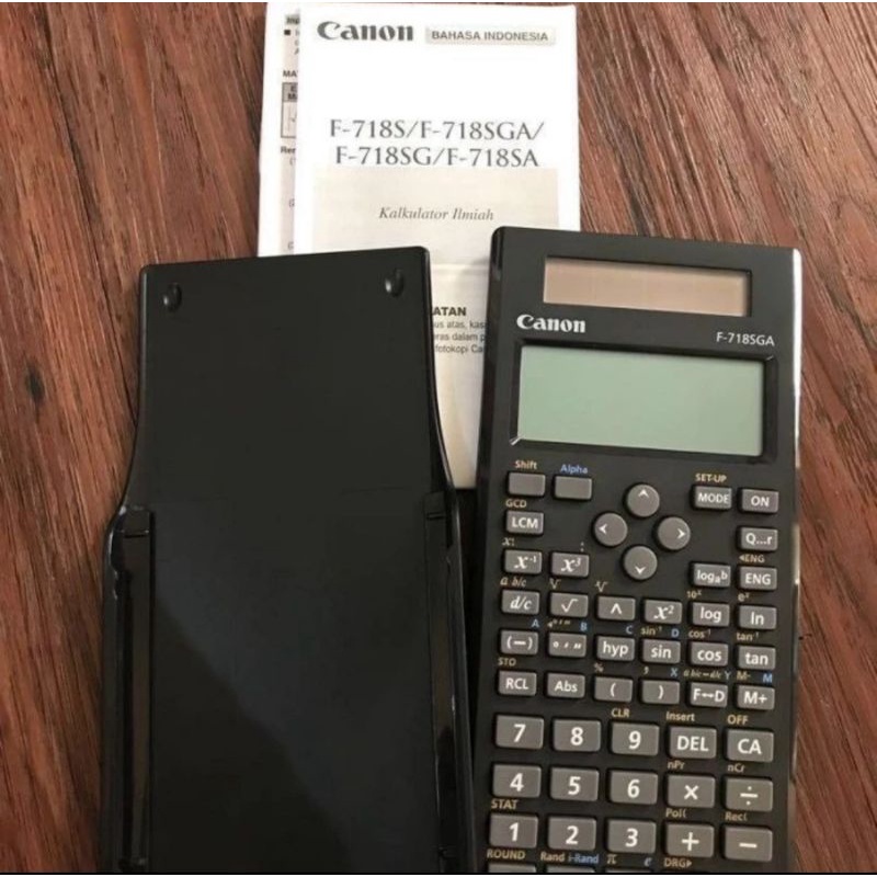 

CANON KALKULATOR SCIENTIFIC F 718 SGA CALCULATOR 264 FUNGSI