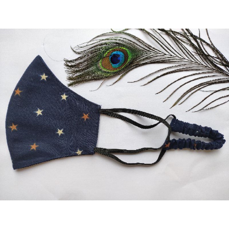 MASKER KAIN MOTIF PREMIUM MURAH BAHAN KATUN JEPANG