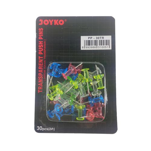 PUSH PIN JOYKO PP - 30 (30 pcs) rainbow