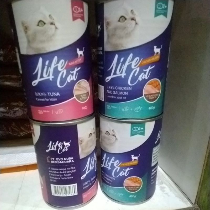 Life Cat Kaleng Kitten Tuna 400 gr