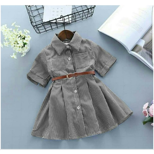 Baju Anak Cewek Dress Usia Umur 3 4 5 6 7 tahun Termurah Terlaris Dress Pesta Anak Perempuan Modis