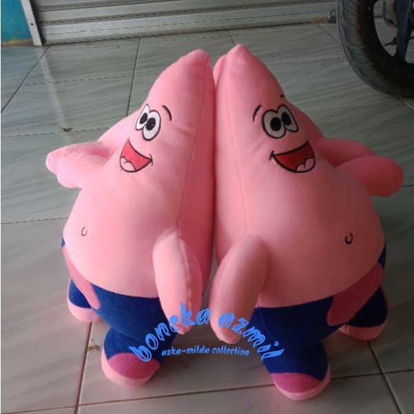 Boneka patrick size m ukuran 35 cm