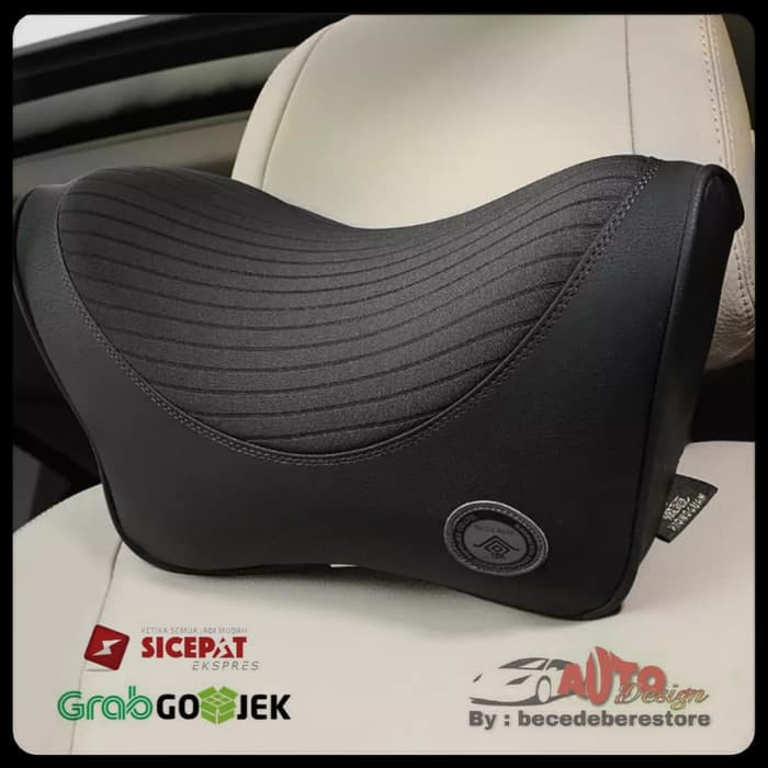 Bantal Kepala Leher Mobil Headrest Memory Foam Kualitas Premium