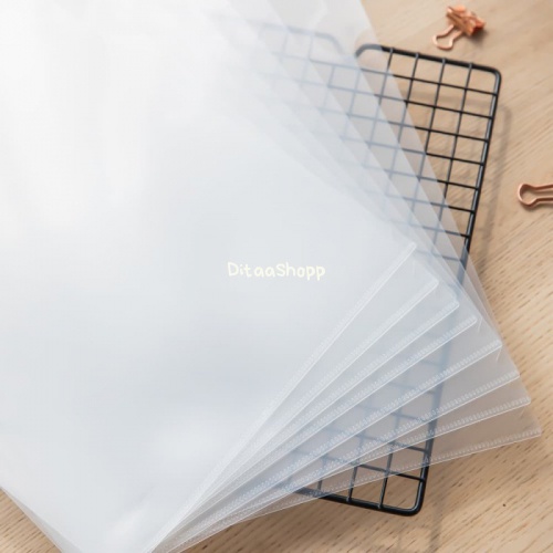 

Deli E5707 Map L A4 Clear Holder / Display Book (Asst.) 100 Pcs 029