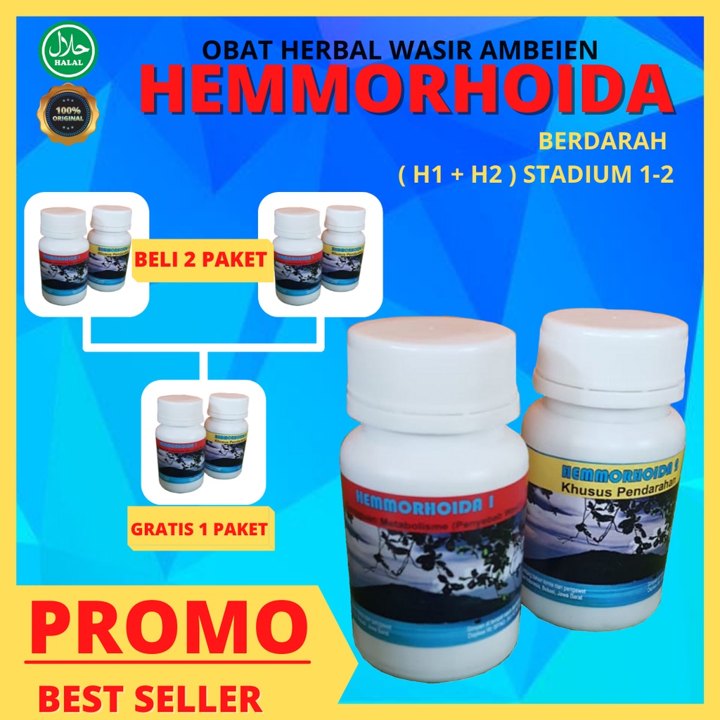 

HEMMORHOIDA ORI - Obat Wasir Ampuh Berdarah Alami Stadium 1-2