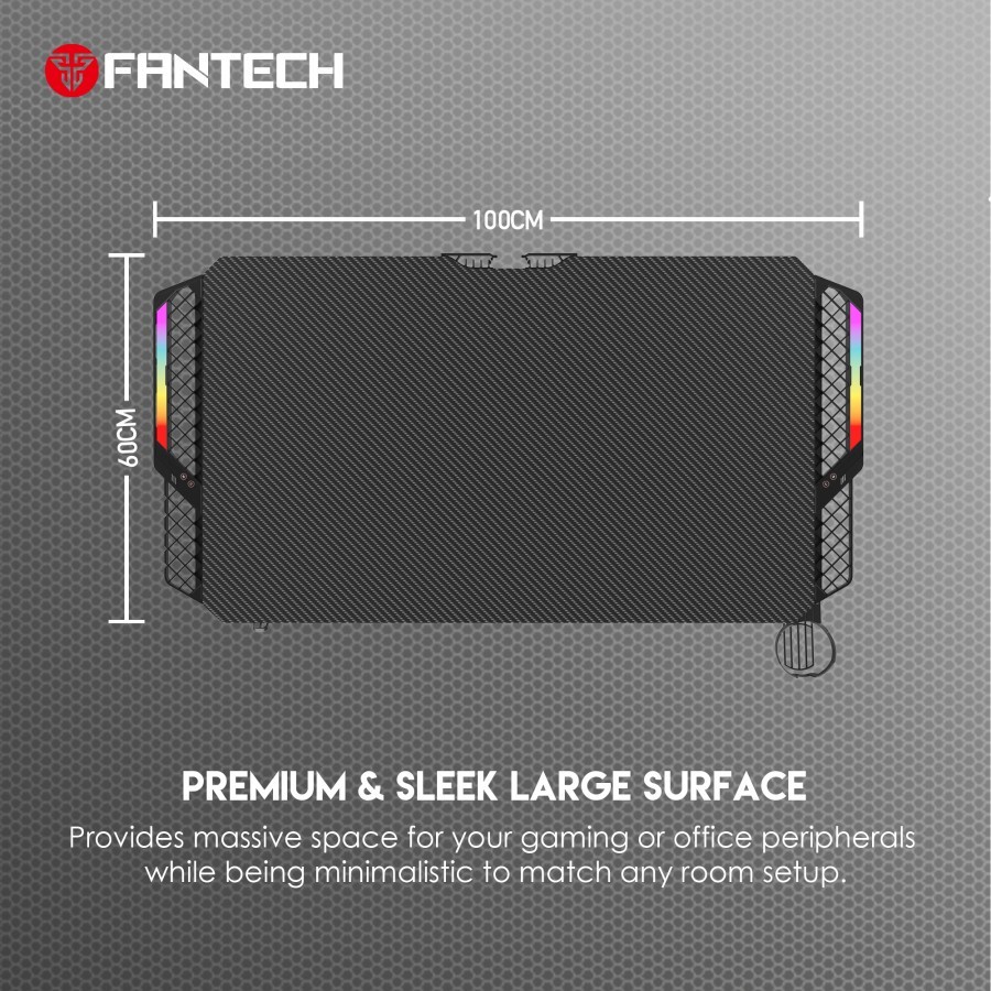 Fantech GD711 Meja Gaming - RGB Gaming Desk