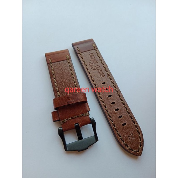 Leather Strap Tali Jam Tangan 24mm Tali Kulit New ACC Strap Jam tangan berkualitas