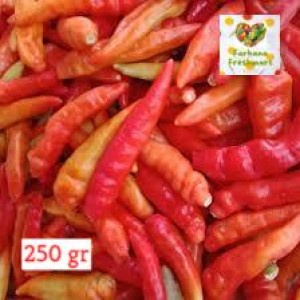

JUAL MURAH CABE RAWIT MERAH 250 GR PETIK