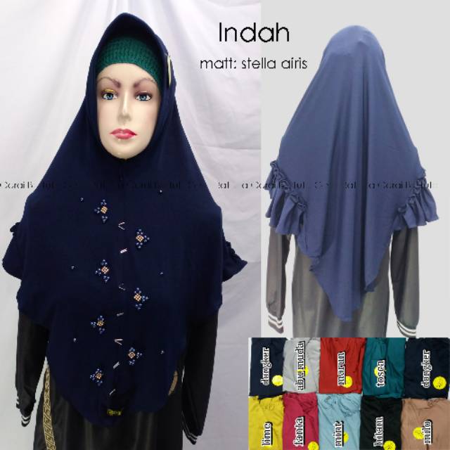 Jilbab new model super elegan